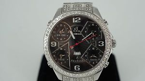 Jacob and Co Diamond Out 5 Time Zone  Authentic Watch ***HUGE SALE!!!!!!