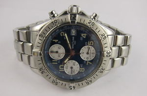 BREITLING COLT CHRONOGRAPH AUTOMATIC 100 M Ref A13035.1  STAINLESS STEEL