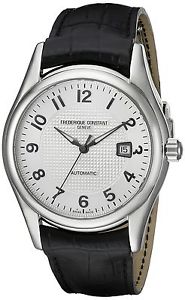 Frederique Constant Men's FC-303RM6B6 Runabout Automatic Silver Dial Blac... New