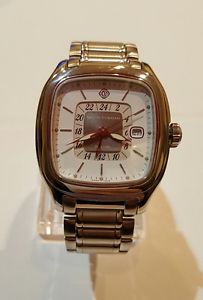 David Yurman-Dual Time-Stainless Steel Automatic Watch model T306-DST Swiss Made