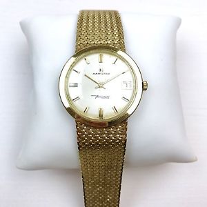 Hamilton 14K Gold Thin-o-matic Vintage Wristwatch, Estate