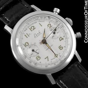 1960's Vintage Oversized 38.5mm Professional & Sporting Chronograph - SS Steel