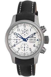 Fortis Men 635.10.12 L.01 B-42 Flieger Swiss Automatic Valjoux 7750 Chrono Watch