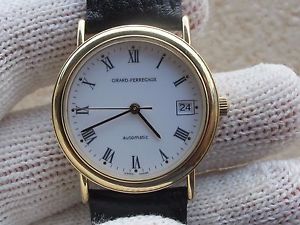 GIRARD PERREGAUX AUTOMATIC SOLID GOLD 18K 30 ANNI IN FIAT REF.4799.51 SWISS MADE