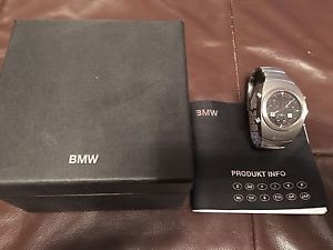 BMW Alarm Chronograph Titanium Sapphire Glas SELTEN