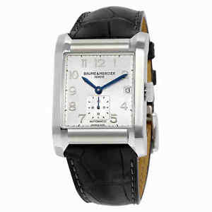 Baume and Mercier Hampton Automatic Silver Dial Mens Watch 10026
