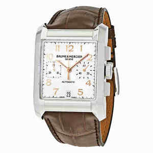 Baume and Mercier Hampton Automatic Silver Dial Mens Watch 10029