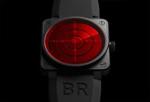 Bell & Ross BR01-92 Red Radar Automatic Aviation Watch - 999 Limited Edition