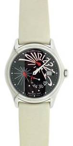 JeanRichard Bressel 63112-11-60C-AA7D Stainless Steel Black Dial Satin Watch