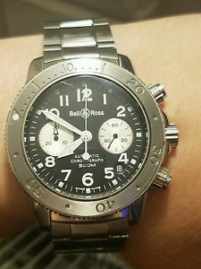 Bell & Ross DIVER BW 500S Steel 300M Chronograph Automatic Vintage Watch $3650