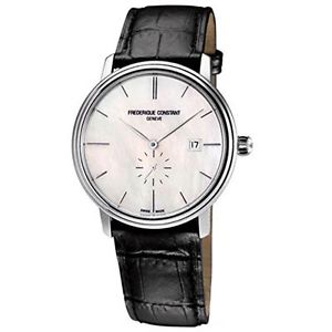 Frederique Constant FC-345MPW5S6 Mens Automatic Watch with Leather Strap
