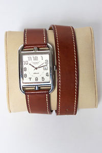 Hermes Mens Cape Cod Automatic Watch with 2 extra bands - Excellent condition!