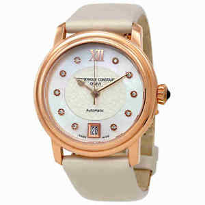 Frederique Constant Mother of Pearl Dial Ladies Watch