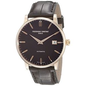 Frederique Constant FC-316C5B9 Mens Brown Dial Analog Automatic Watch