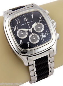 David Yurman Stainless Steel & Rubbber Thoroughbred Chronograph Watch