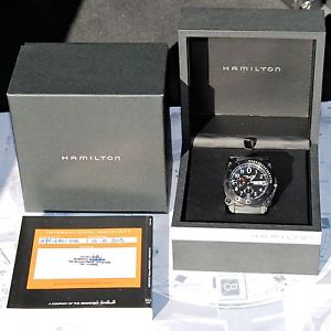 chronograph Hamilton Khaki BELOWZERO automatic H78686333 del 2013 NUOVO
