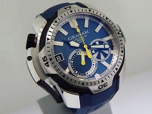 Graham Chronofighter ProDive Oversized Swiss Chronograph Luxury Diver Watch 45mm