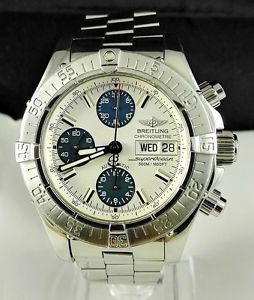 BREITLING SUPEROCEAN 500 MT PROFESSIONAL CHRONOGRAPH DIVER 44 MM FULL SET & 1YW