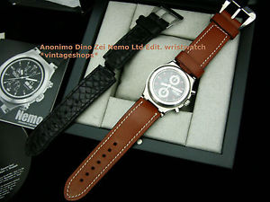 Anonimo Dino Zei Nemo chronograph ltd edt 97/99 men's wristwatch Made In Italy