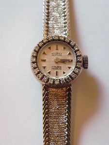 750er Weiß Gold Brillant ? Uhr Damenuhr Armbanduhr Uhren TOURIST mechanisch