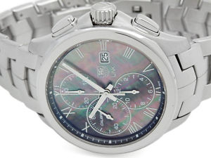 Free Shipping Pre-owned TAGHeuer Link Chronograph CAT2014 Japan Limited 350