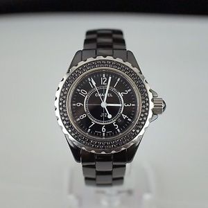 CHANEL ❊ OFF 70% ❊ Black Diamonds ❊ Rare model ❊ Ladies Watch J12 H0949