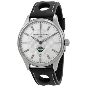 Frederique Constant FC-303HS5B6 Mens Silver Dial Analog Automatic Watch