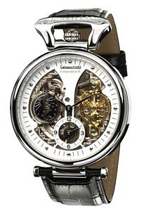 Calvaneo 1583 "Compendium Steel" Alto Luxury Squelette Reloj automático