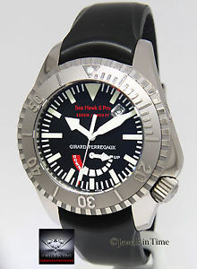 Girard-Perregaux Sea Hawk II Pro Titanium Divers 45mm Watch Box/Books GP 49941