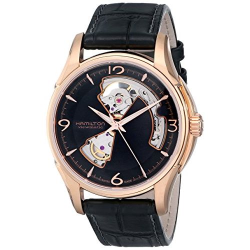 as given in item name Hamilton Men's H32575735 Jazzmaster Open Heart Automatic W