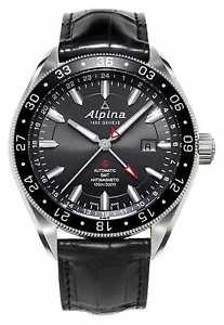 Alpina Mens Alpiner 4 GMT Automatic AL-550G5AQ6 Watch - 19% OFF!