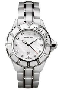 Accutron 28R13 Mirador White Mother of Pearl Dial Ladies Watch