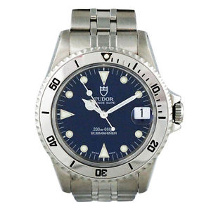 Auth TUDOR Prince Date Submariner Ref. 75190 Automatic SS Men's watch