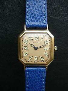Antique Agassiz W. Co. 18K Solid Gold Manual Winding Watch J. E. Caldwell & Co.