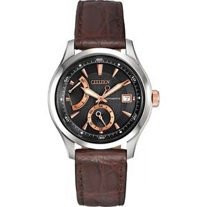 Citizen NB3016-05E  Analog Automatic Watch with Leather Strap