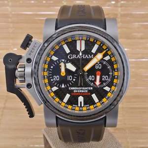 Graham Chronofighter Oversize Commander Titan 20VATCO - Boxed with Papers