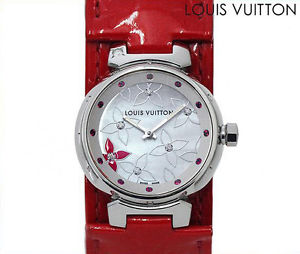 Free Shipping Pre-owned LOUIS VUITTON Tambour Lovely Luck Limited Edition 388