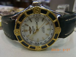 BREITLING Acero/Oro Mujer J.Clase