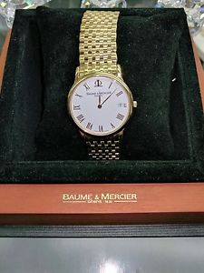 Baum Mercier 18 k Classima watch (Minty) Date