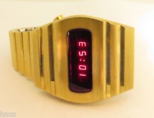 .Vintage Rotary Led watch Working well in original box