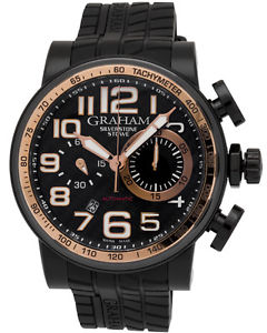 Graham Silverstone Stowe Racing Chronograph Automatic Men's Watch - 2BLDZ.B12A