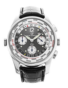 Girard Perregaux World Time Chronograph 49805.11.255.BA6A Watch - 100% Genuine