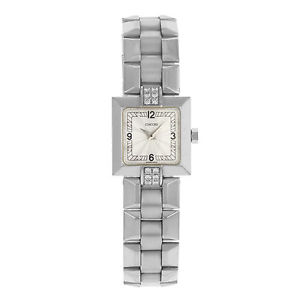 Concord La Scala 61.25.572 18K White Gold & aprx. 0.25Cttw Diamonds Quartz Watch