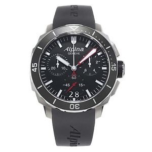 Alpina AL-372LBG4V6 Seastrong Diver 300 Big Date Chronograph Wristwatch