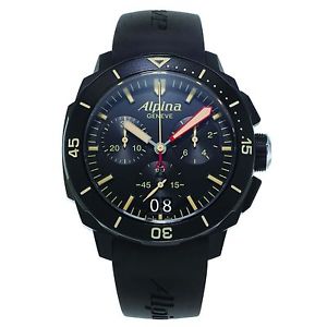 Alpina AL-372LBBG4FBV6 Seastrong Diver 300 Großdatum Chronograph Armbanduhr