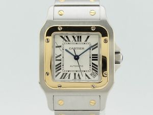 Cartier Santos Galbee XL Automatic Steel-Gold 2823