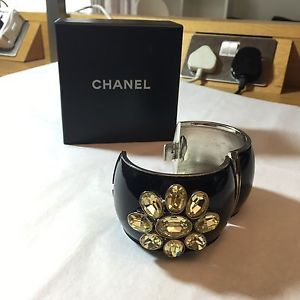 Black Ceramic Chanel Bracelet Cuff Rare Limited Edition Classic RRP 2100£