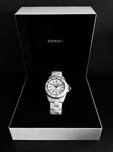 Chanel 100% Authentic Chanel J12 White Ceramic 33mm Automatic Watch