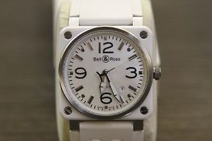 Bell & Ross Aviation BR03-92 Ceramic Automatic Watch 42MM Mother of pearl