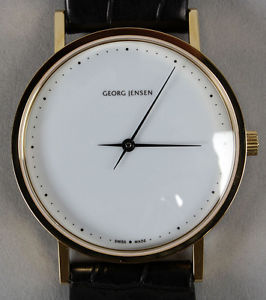 Georg Jensen Unisex Wristwatch 18K